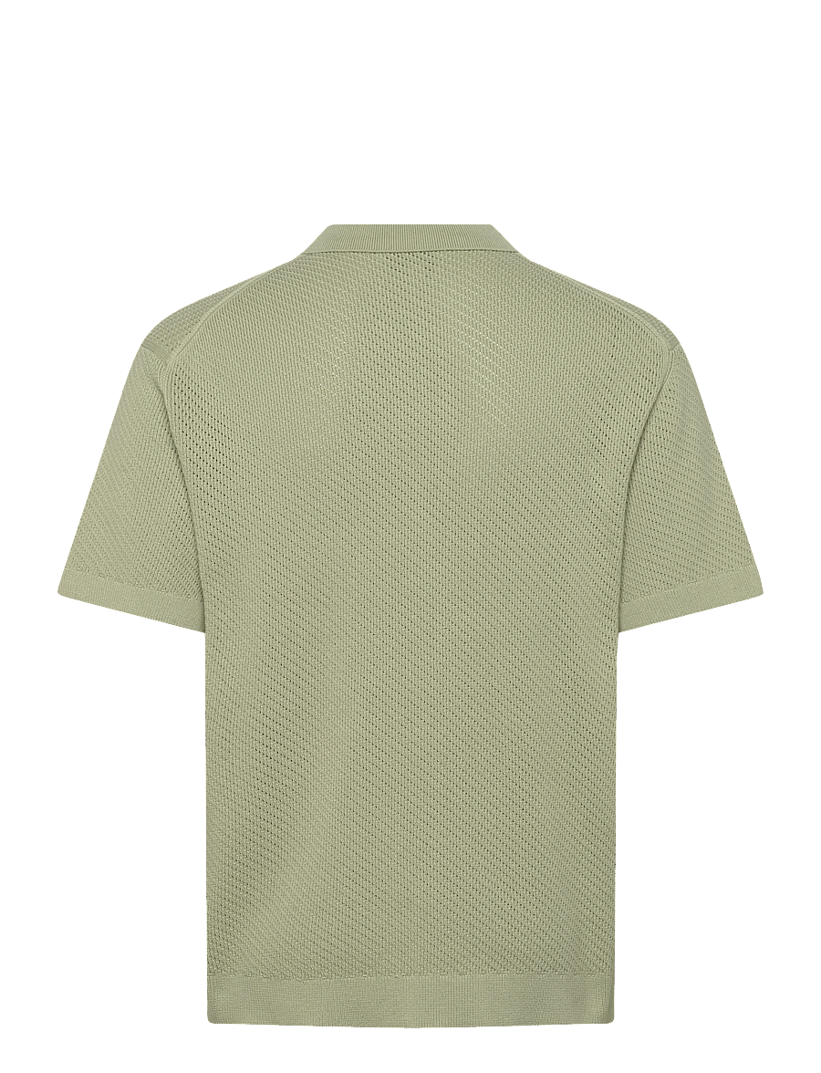 Casual Friday - CFISAKSSON SS POLO KNIT - knitted polos - swamp - 1