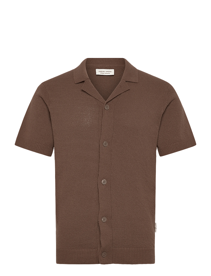 Casual Friday - CFLINDHOLM SS RESORT KNIT - kootud polosärgid - cub - 1