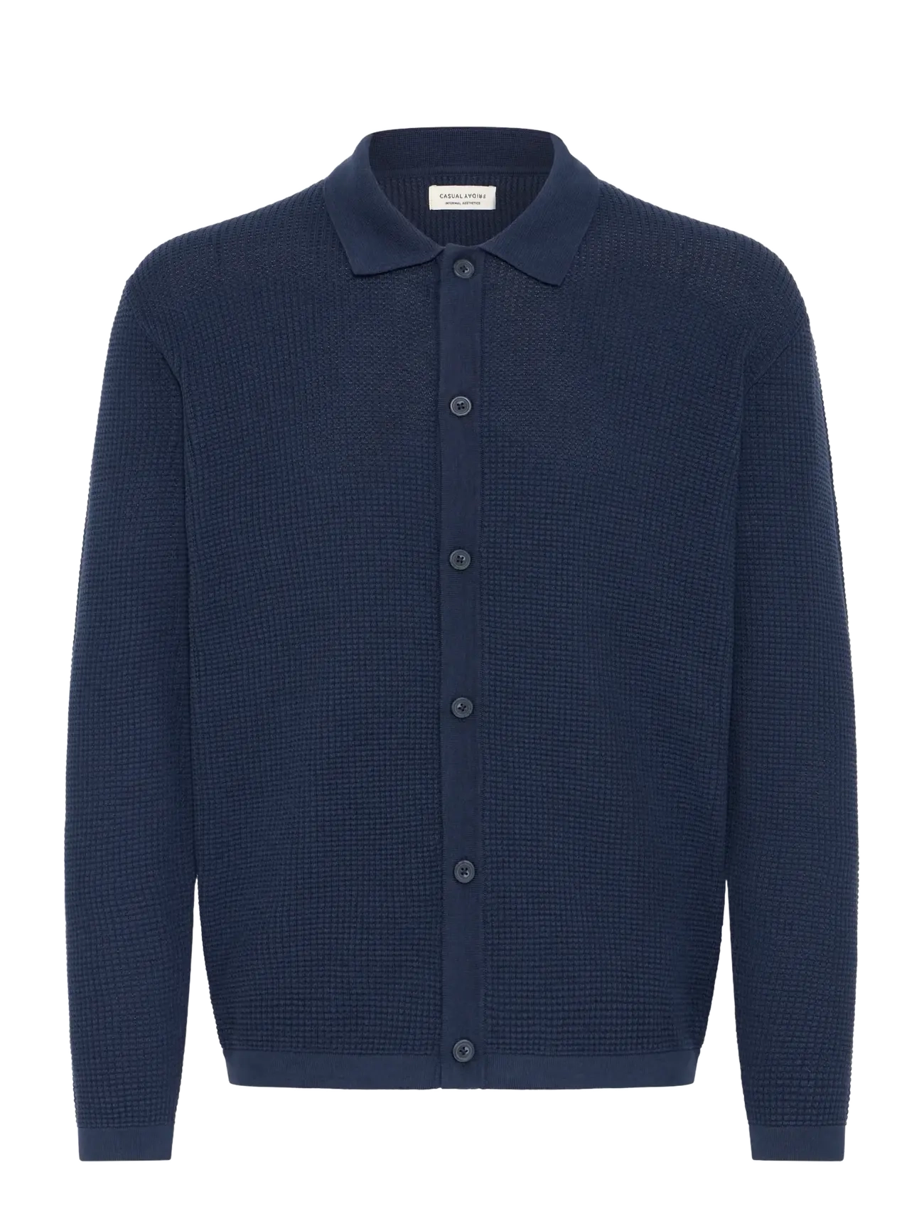 Casual Friday CFSTENBERG LS CARDIGAN - Cardigans - NAVY BLAZER / navy