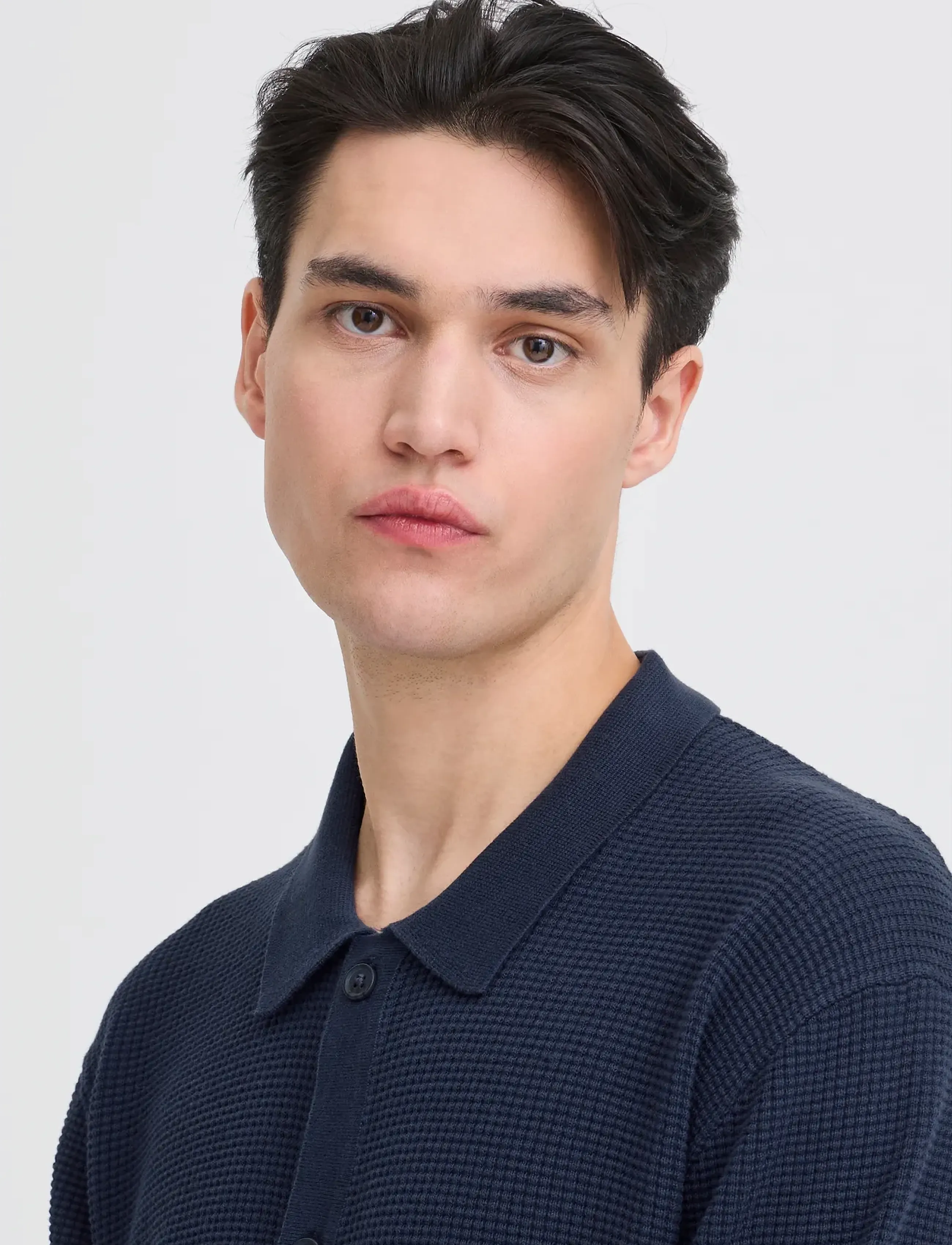 Casual Friday - CFSTENBERG LS CARDIGAN - cardigans - navy blazer - 5
