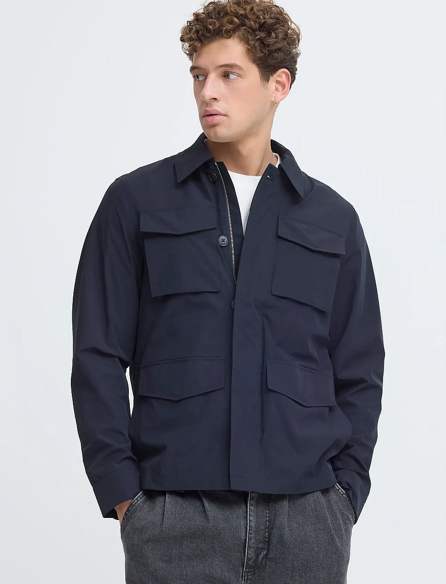 Casual Friday - CFEIDE M65 JACKET - herbstjacken - dark navy - 3