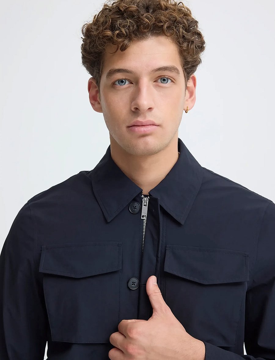 Casual Friday - CFEIDE M65 JACKET - herbstjacken - dark navy - 5