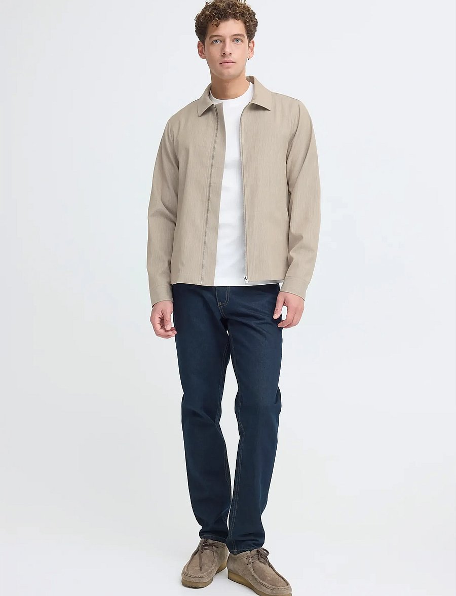 Casual Friday - CFHAGLUND 0253 PIN SHACKET - herbstjacken - island fossil - 0