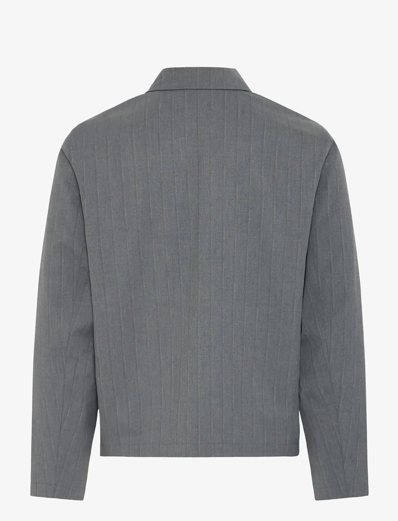 Casual Friday - CFGRAHN 0254 STRIPED SHACKET - charcoal gray melange - 2