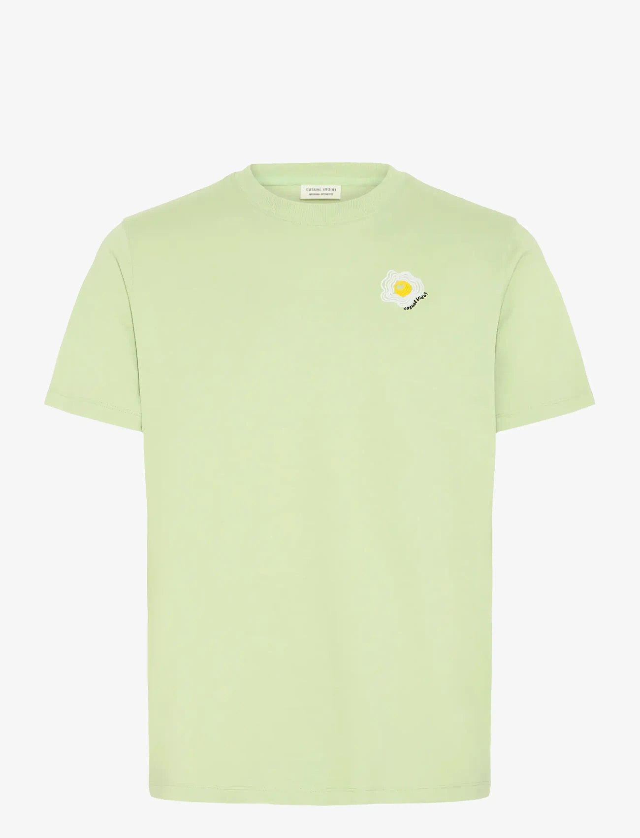 Casual Friday - CFBLOM 0255 TEE WITH EMB - laveste priser - swamp - 0