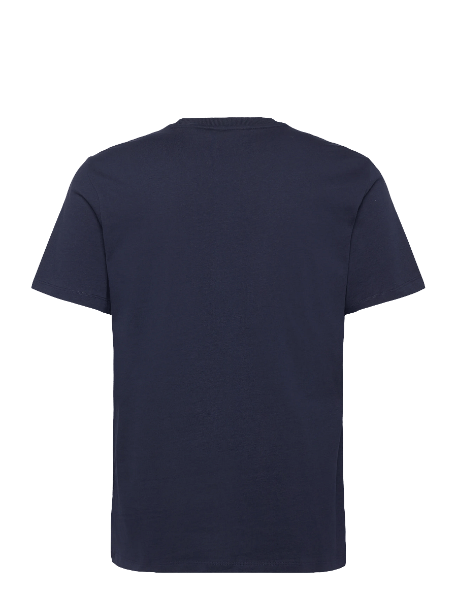 Casual Friday - CFLINDER 0255 TEE WITH EMB. - kortärmade t-shirts - navy blazer - 1