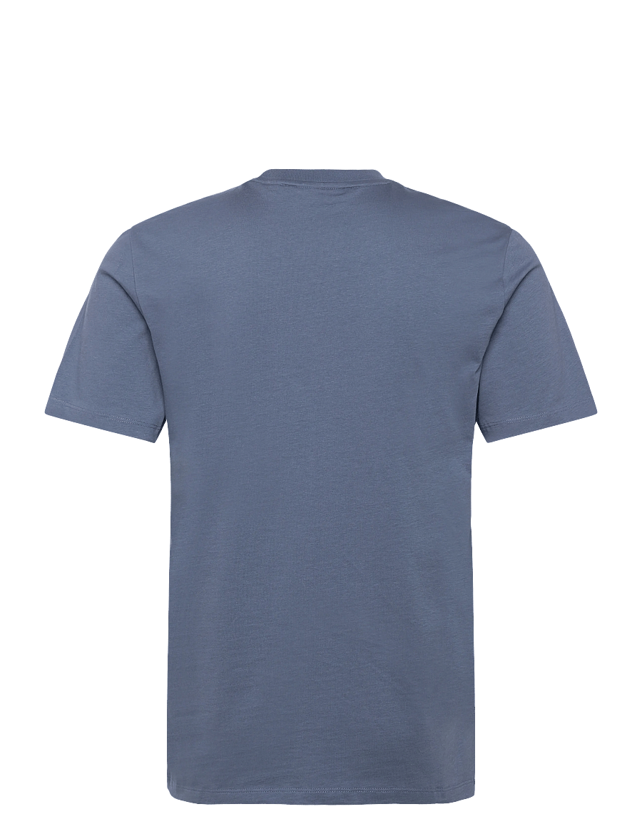 Casual Friday - CFSUNDIN 0255 TEE WITH EMB. - kortærmede t-shirts - bering sea - 2