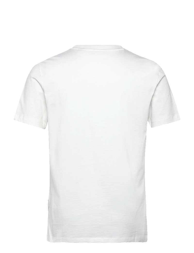 Casual Friday - CFSUNDIN 0255 TEE WITH EMB. - kurzärmelig - snow white - 1