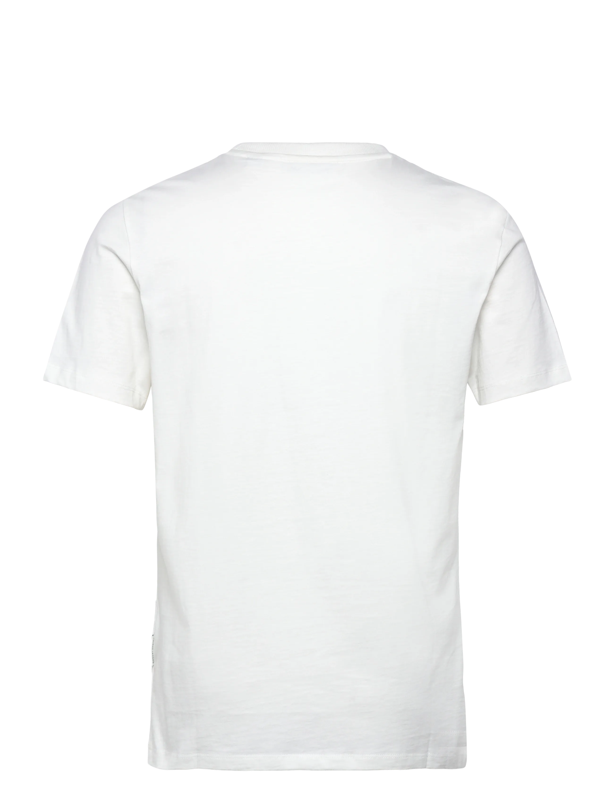 Casual Friday - CFSUNDIN 0255 TEE WITH EMB. - short-sleeved t-shirts - snow white - 2