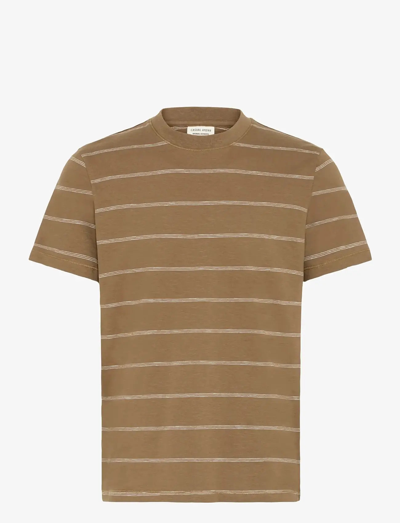 Casual Friday - CFLIE 0256 STRIPED SLUB TEE - kortærmede t-shirts - cub - 1