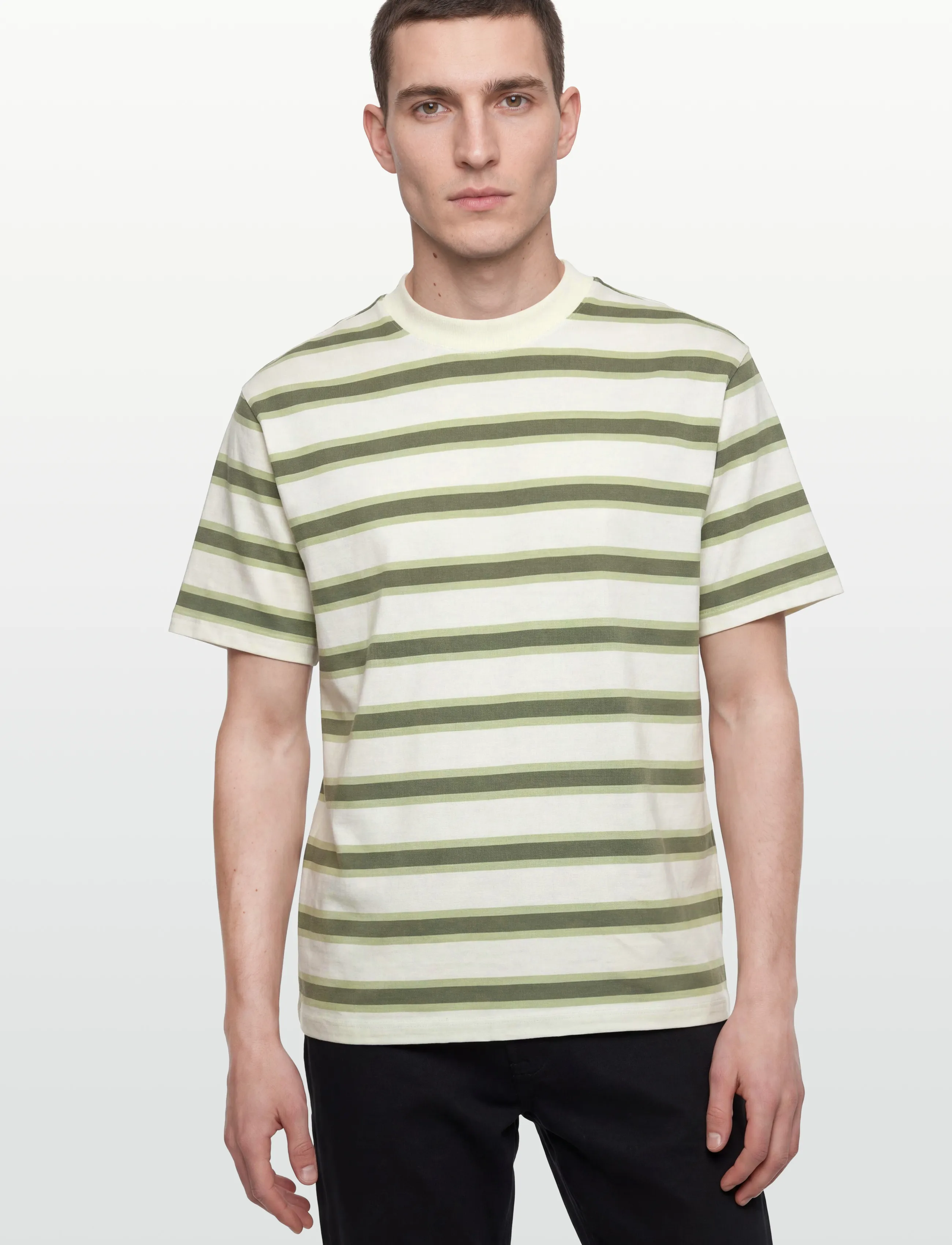 Casual Friday - CFMOBERG 0255 RELAXED TEE - kortærmede t-shirts - cloud dancer - 3
