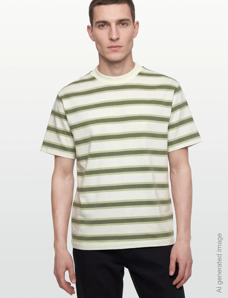 Casual Friday - CFMOBERG 0255 RELAXED TEE - kortärmade t-shirts - cloud dancer - 3