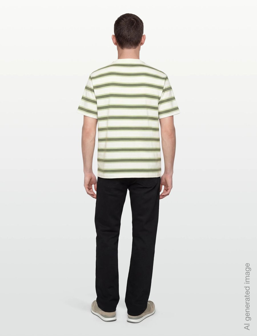 Casual Friday - CFMOBERG 0255 RELAXED TEE - kortärmade t-shirts - cloud dancer - 4