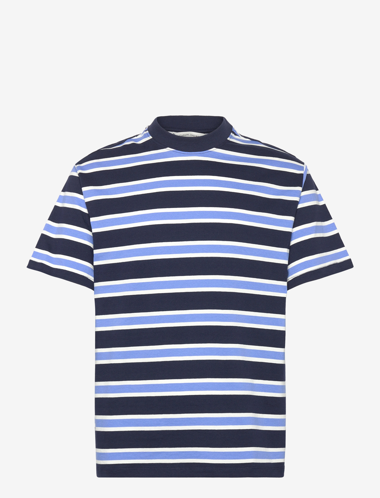 Casual Friday - CFMOBERG 0255 RELAXED TEE - short-sleeved t-shirts - navy blazer - 0