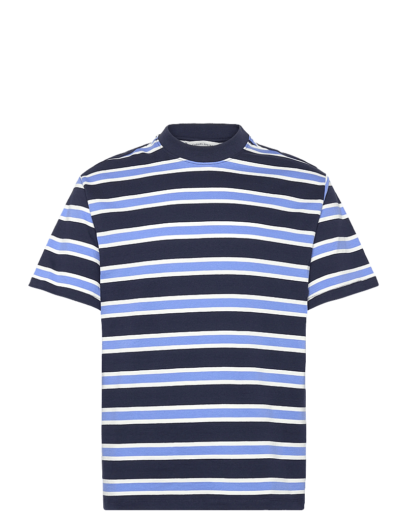 Casual Friday - CFMOBERG 0255 RELAXED TEE - short-sleeved t-shirts - navy blazer - 0