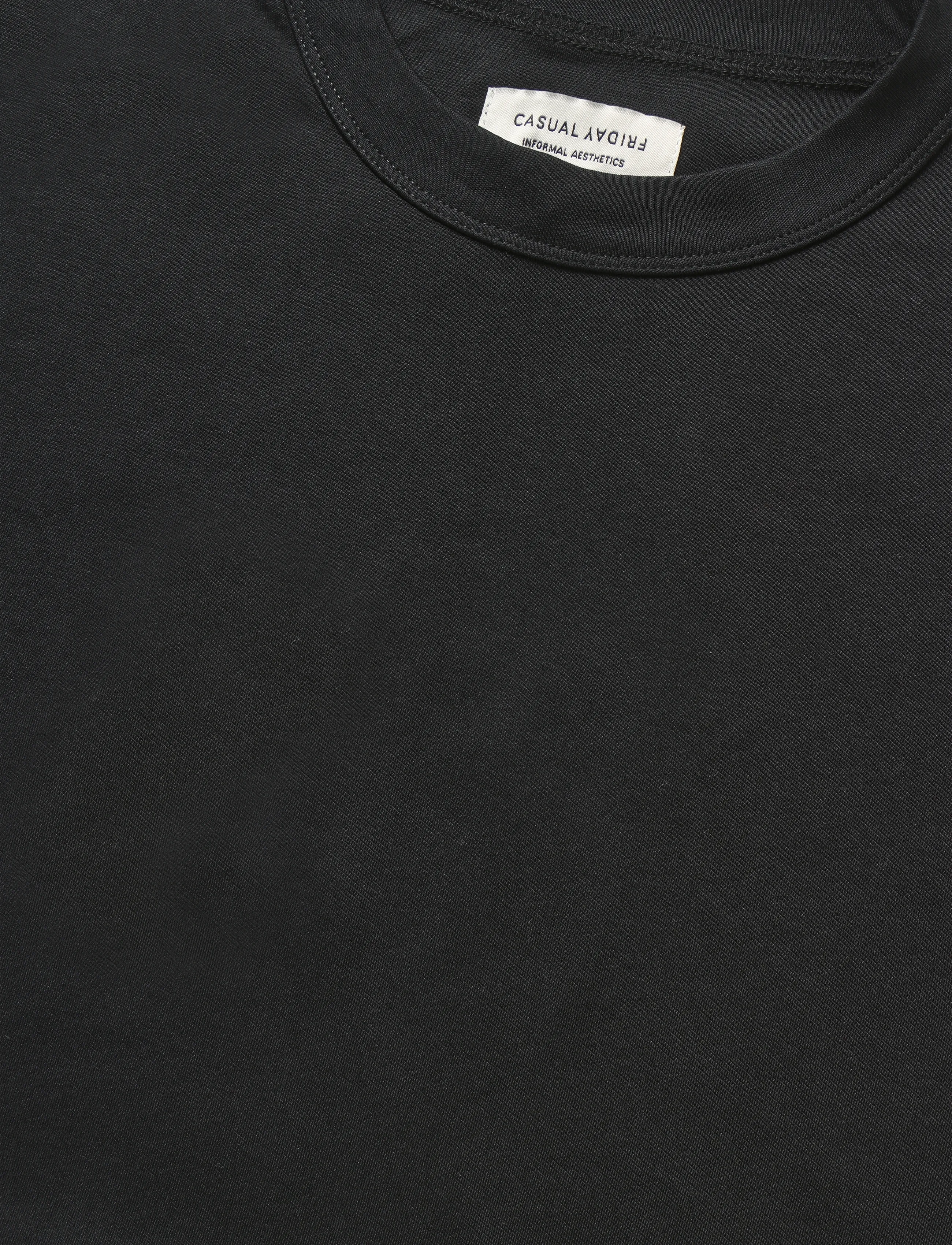 Casual Friday - CFEKBERG RELAXED T-SHIRT - anthracite black - 2