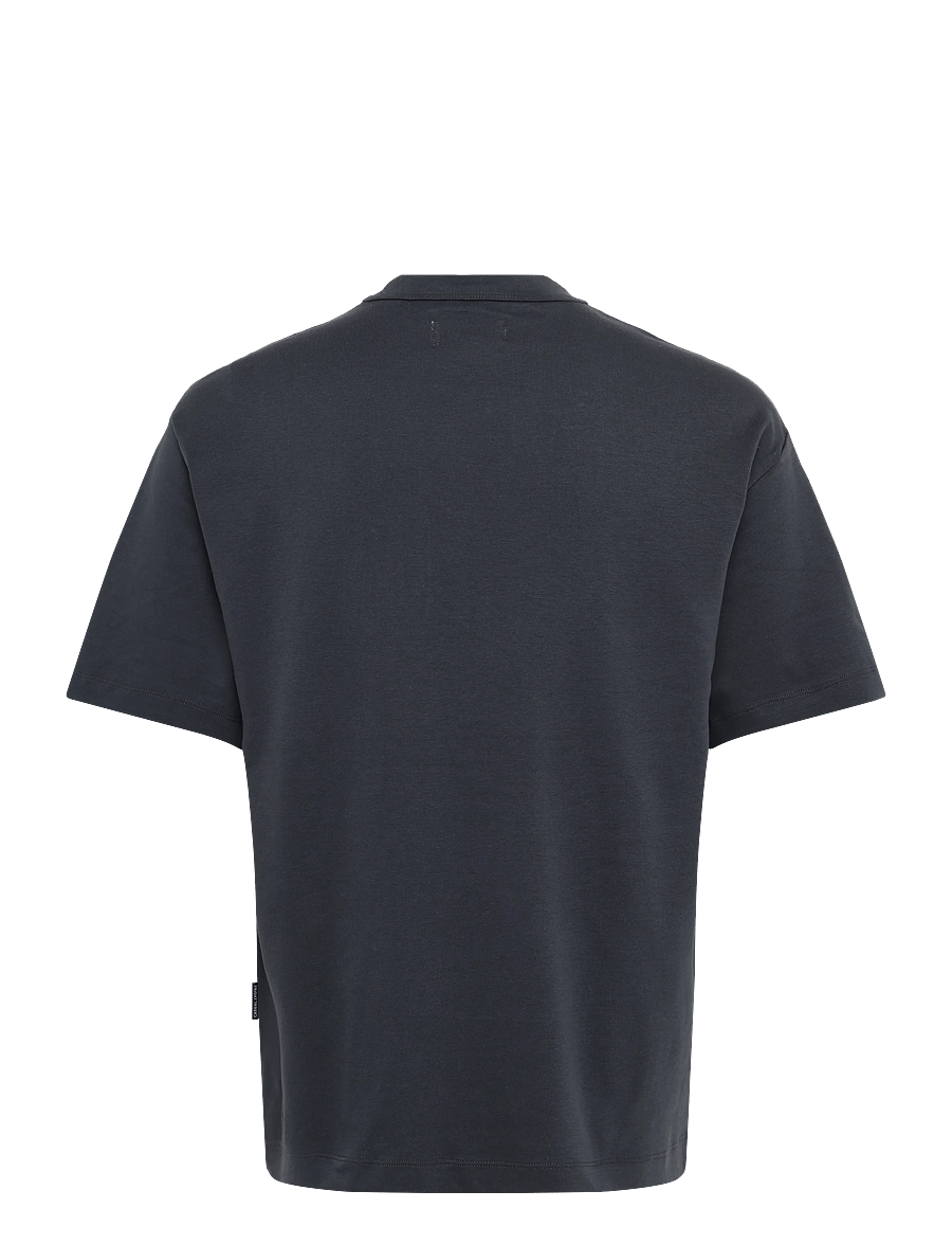 Casual Friday - CFEKBERG RELAXED T-SHIRT - lühikeste varrukatega t-särgid - dark navy - 1