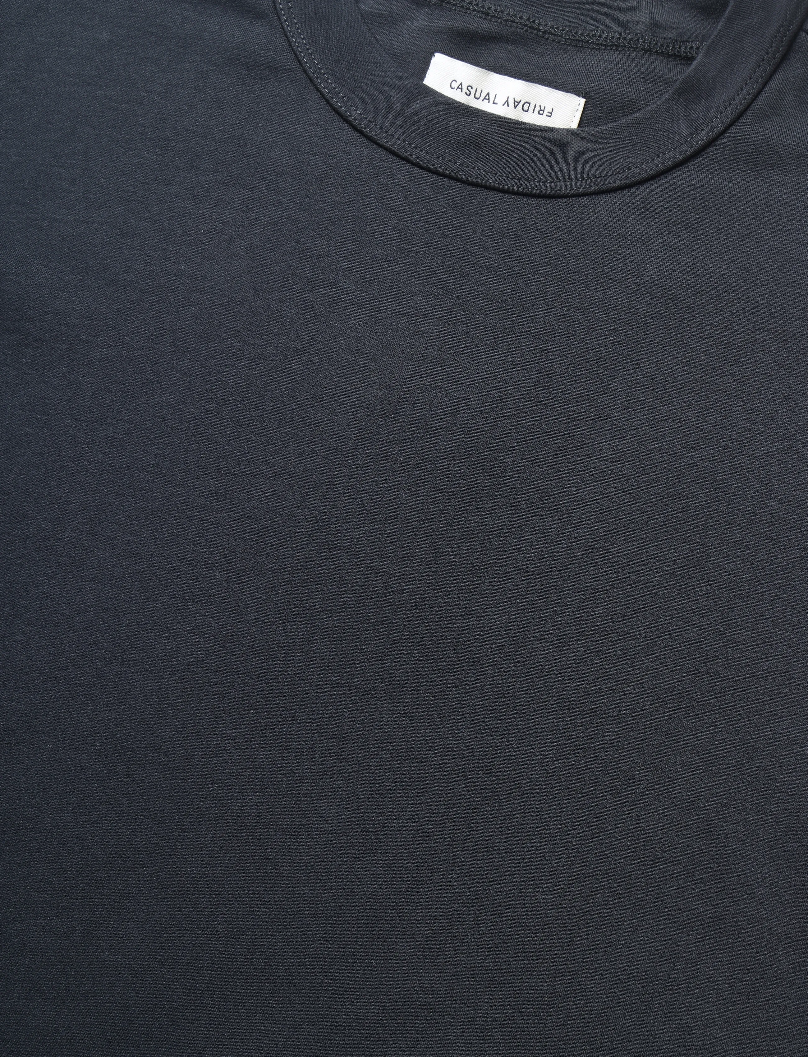 Casual Friday - CFEKBERG RELAXED T-SHIRT - lühikeste varrukatega t-särgid - dark navy - 2