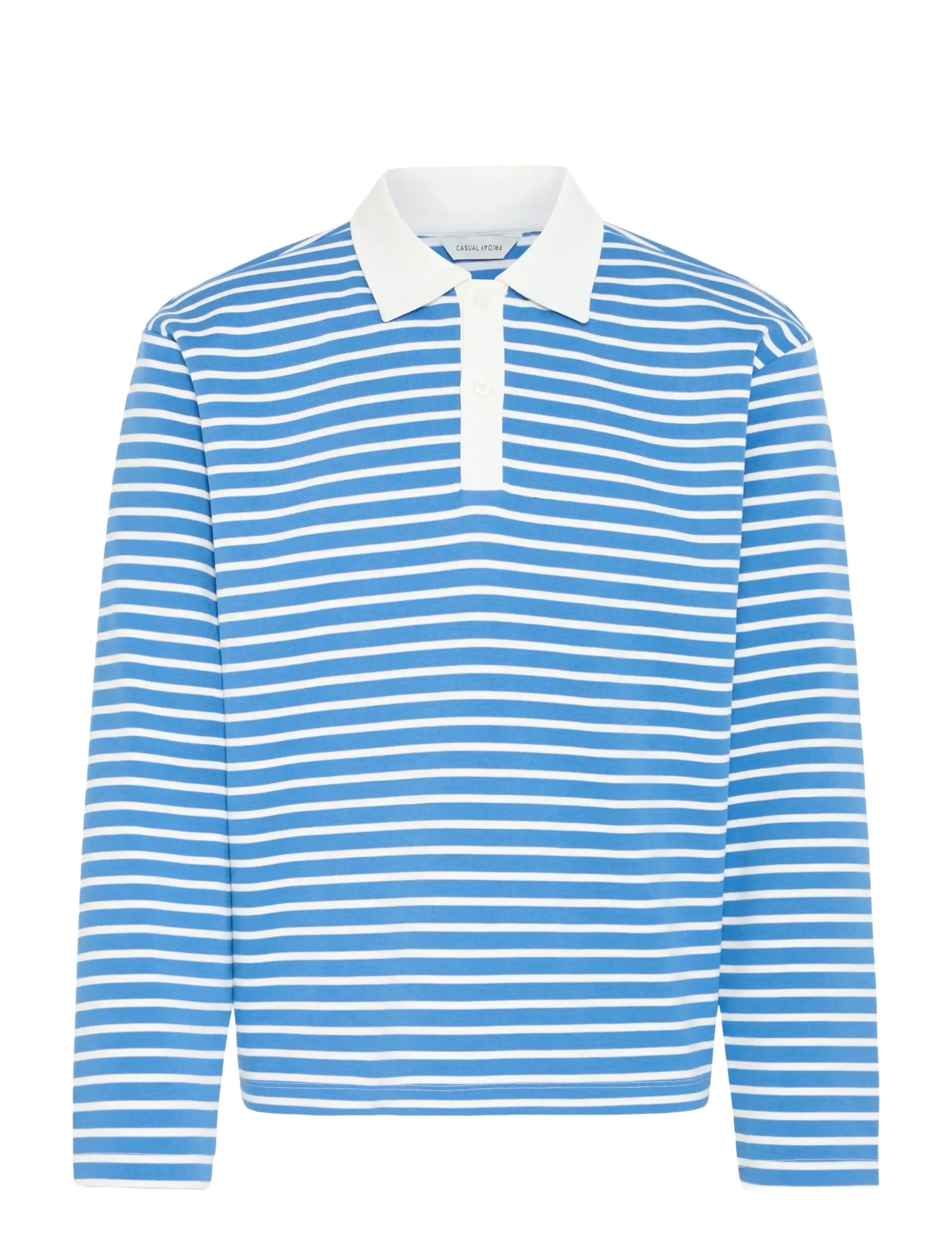 Casual Friday CFPERSSON RELAXED POLO SWEAT - Poloer - ULTRAMARINE / blue
