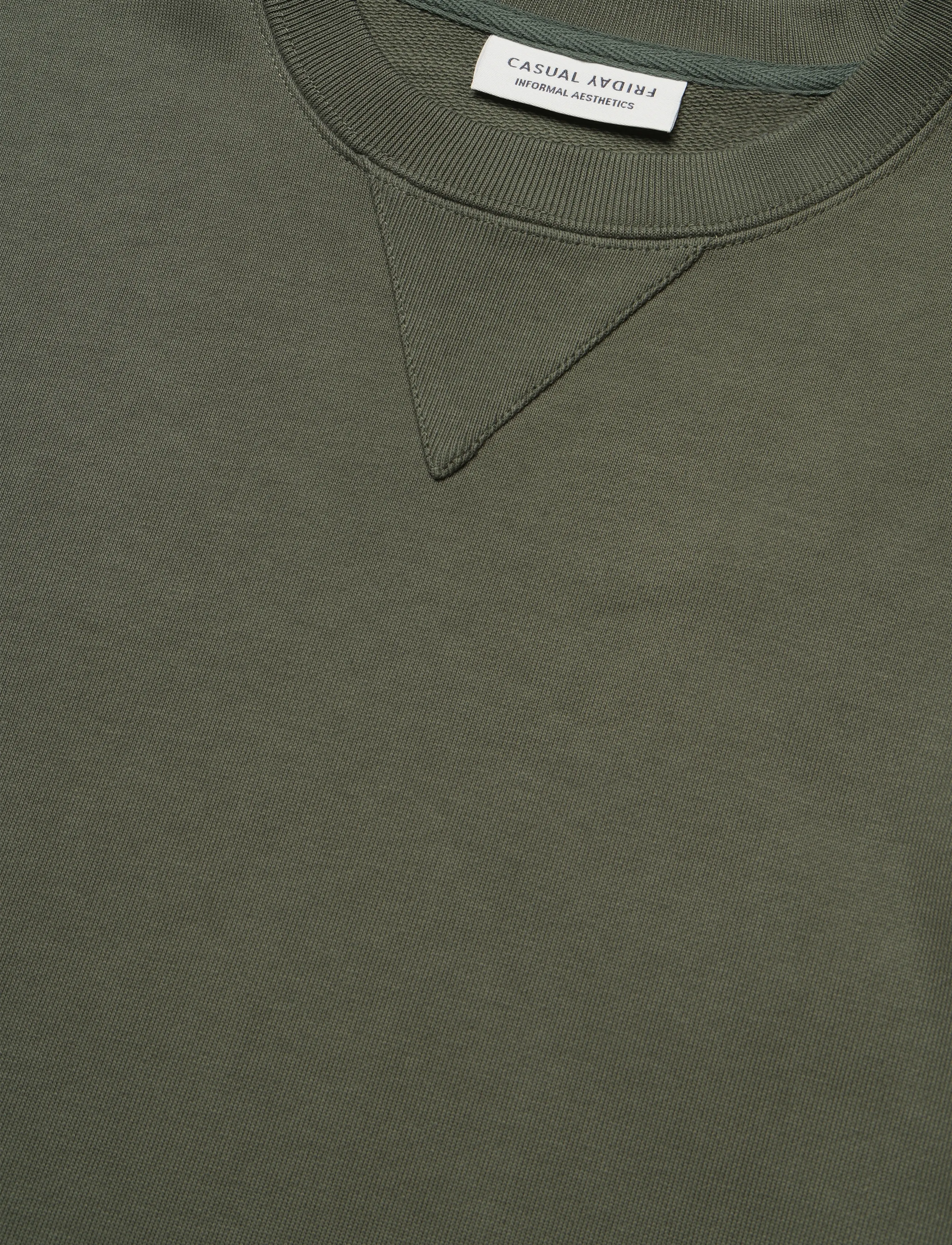 Casual Friday - CFPERSSON 0261 CREW NECK SWEAT - collegepaidat - beetle - 2