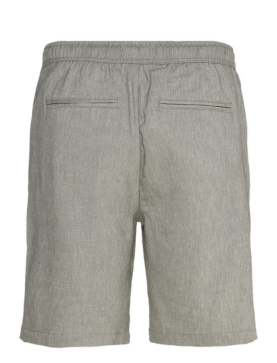 Casual Friday - CFTORP 0262 LINEN MIX SHORTS - hørshorts - beetle - 1