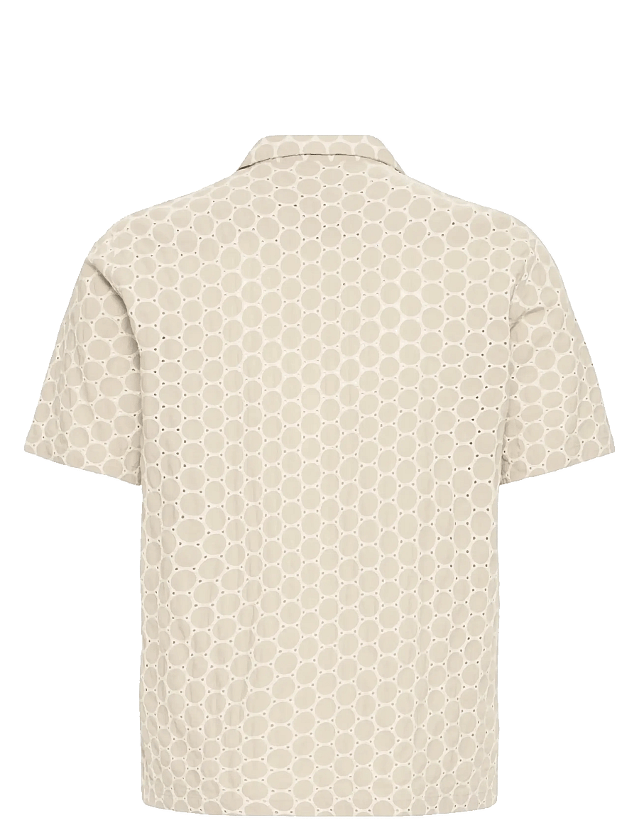 Casual Friday - CFSAMWELL SS AOE SHIRT - kortærmede skjorter - plaza taupe - 2