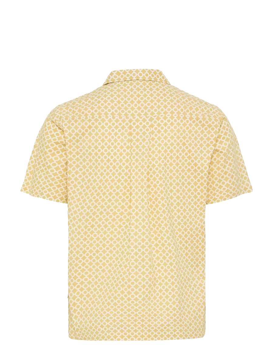 Casual Friday - CFMERITT SS FLORAL AOE SHIRT - gemusterte hemden - dried moss - 1