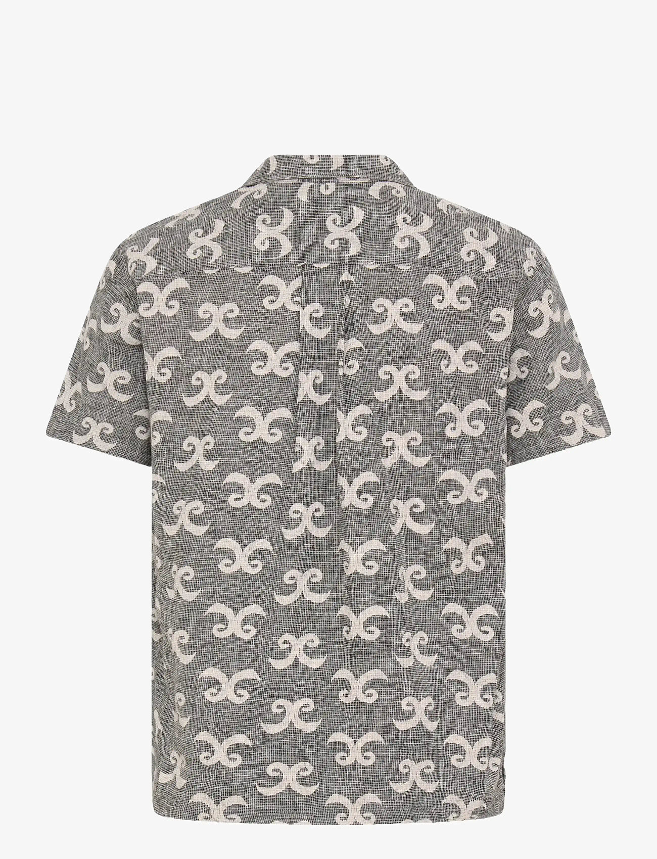 Casual Friday - CFTANNER AOP CHECKED SHIRT - mønstrede skjorter - marshmallow - 1