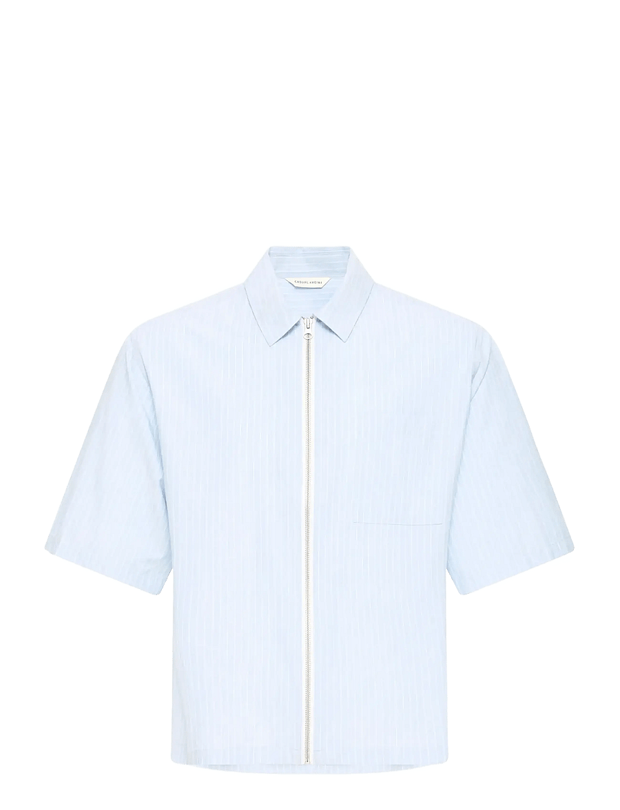 Casual Friday - CFWESLIN STRIPED RELAXED SHIRT - stribede skjorter - cerulean stripe - 1