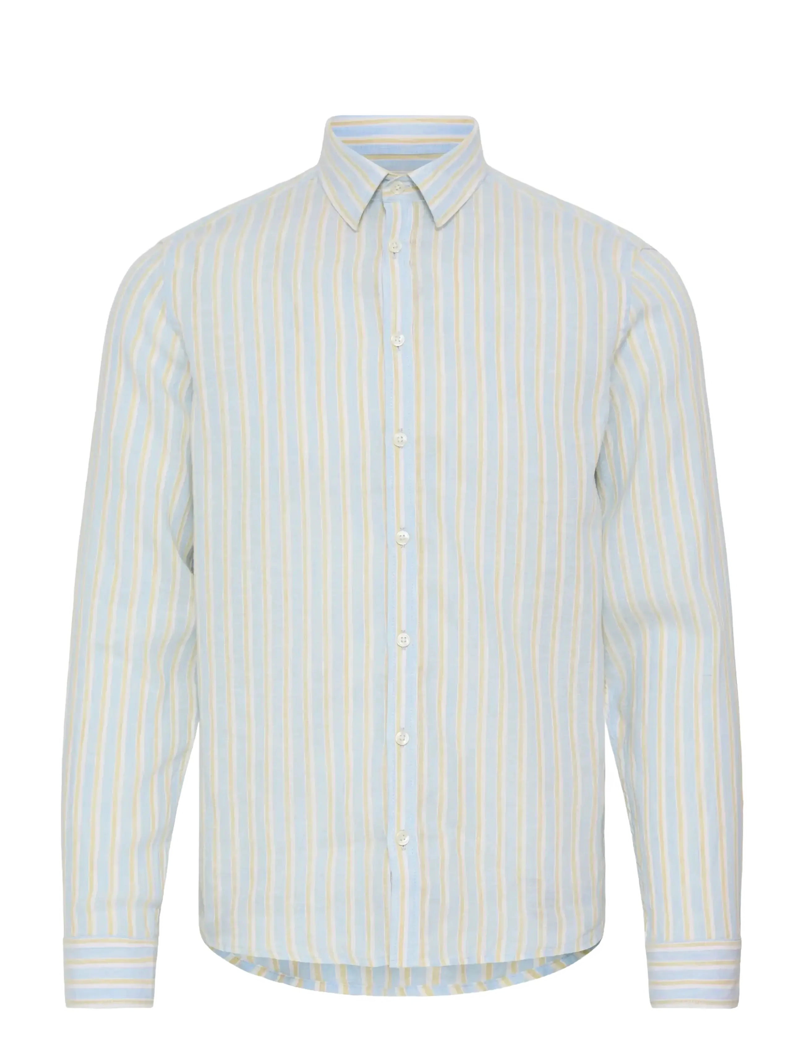 Casual Friday CFRISSA LS STRIPED LINEN - Casual Friday - CERULEAN CHECK / multi