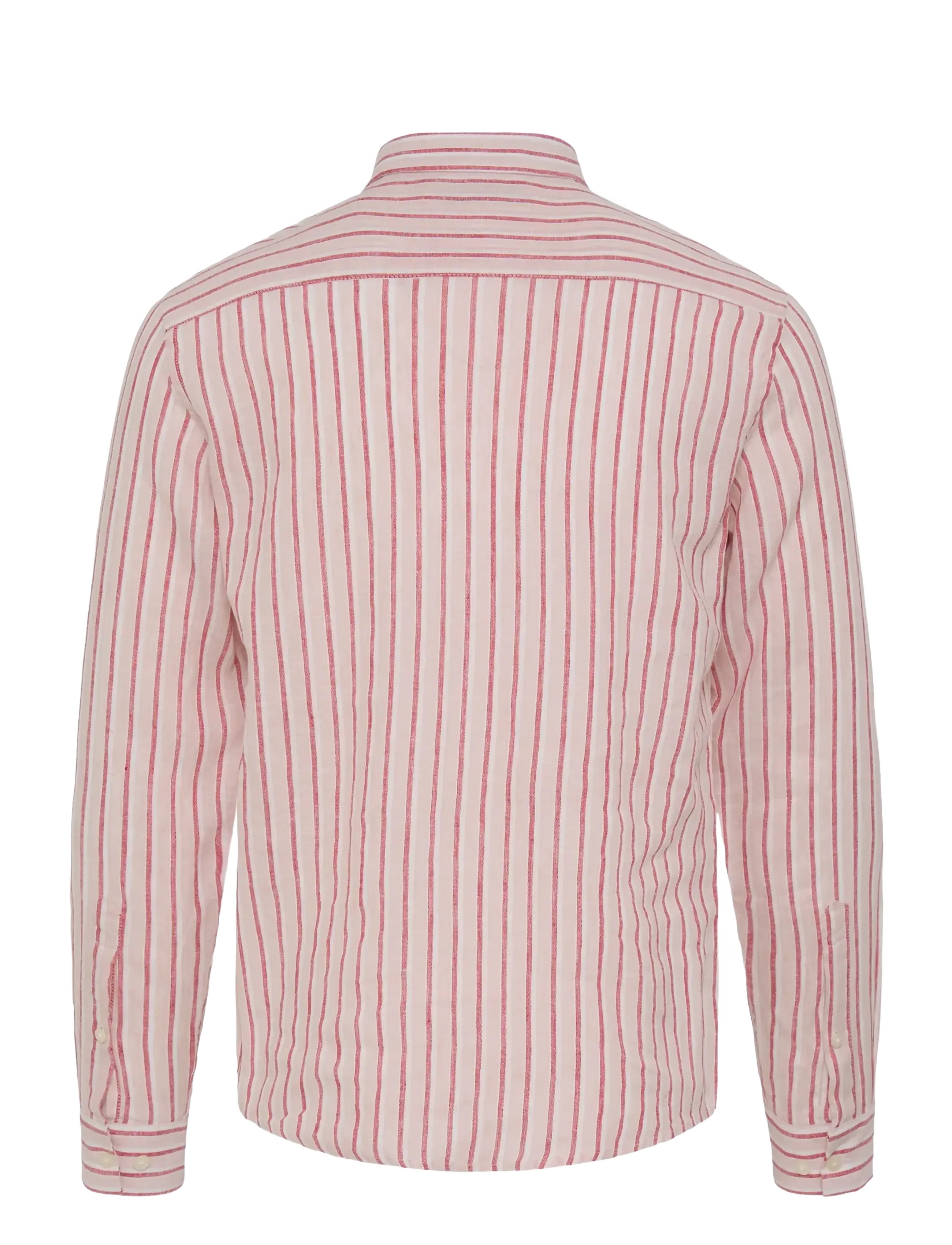 Casual Friday - CFRISSA LS STRIPED LINEN - gestreifte hemden - rose smoke check - 2