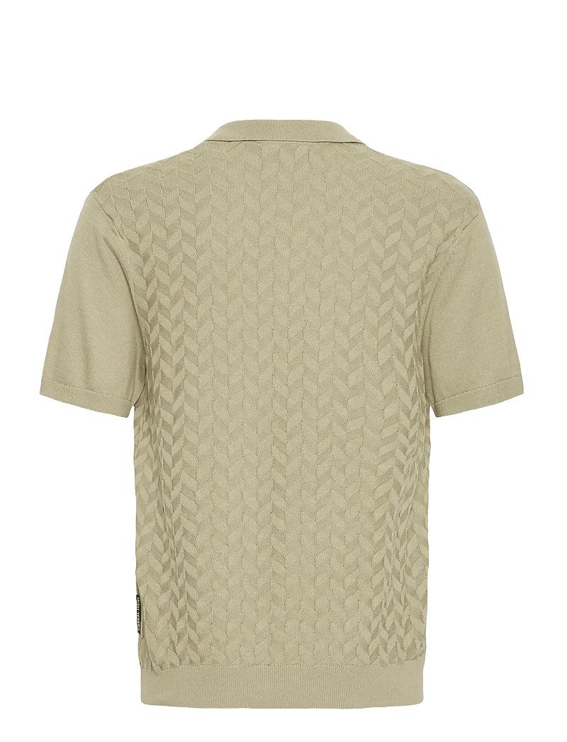 Casual Friday - CFDYRVIK KNIT - gestrickte polohemden - mermaid - 1