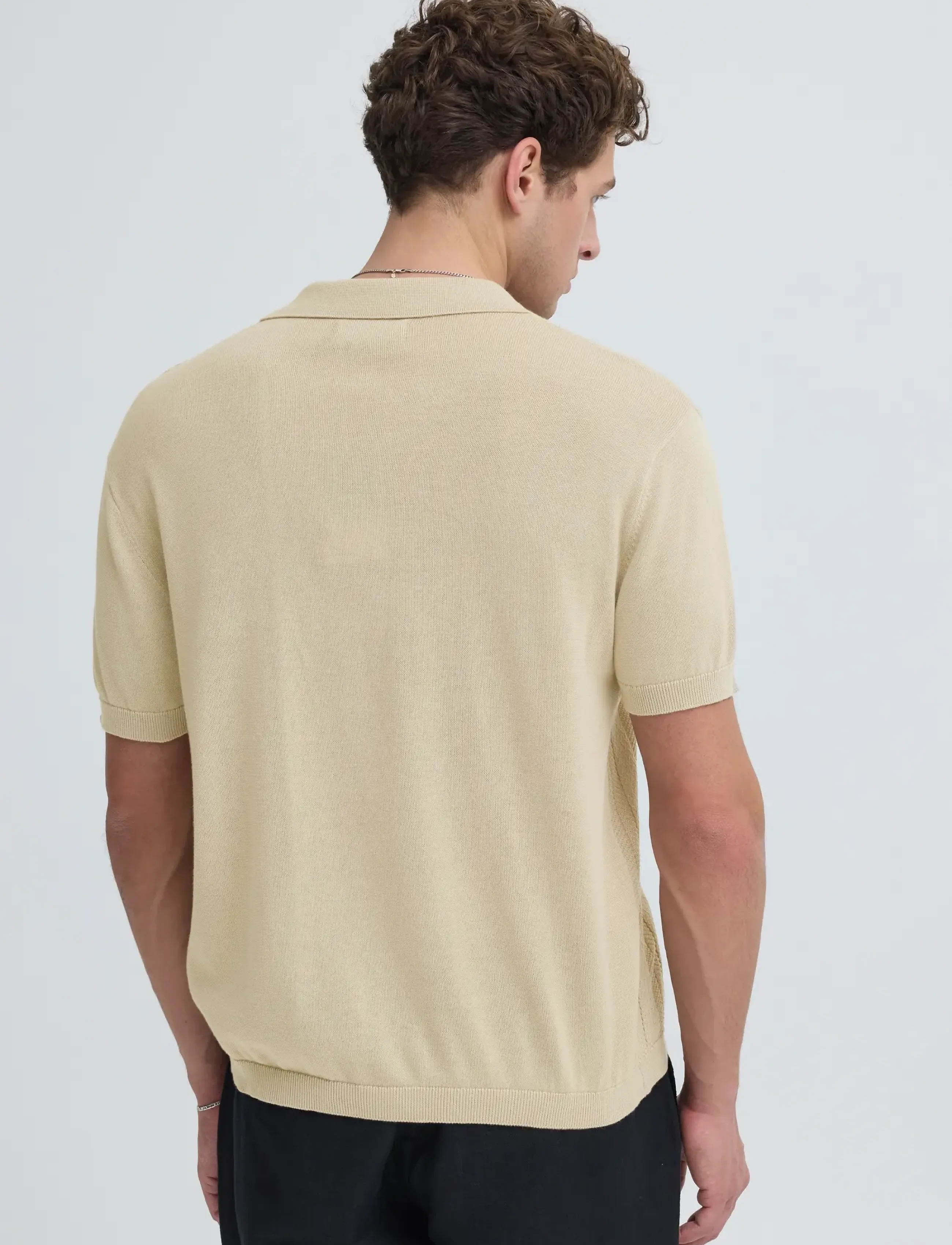 Casual Friday - CFFILLAN KNIT - knitted polos - plaza taupe - 3