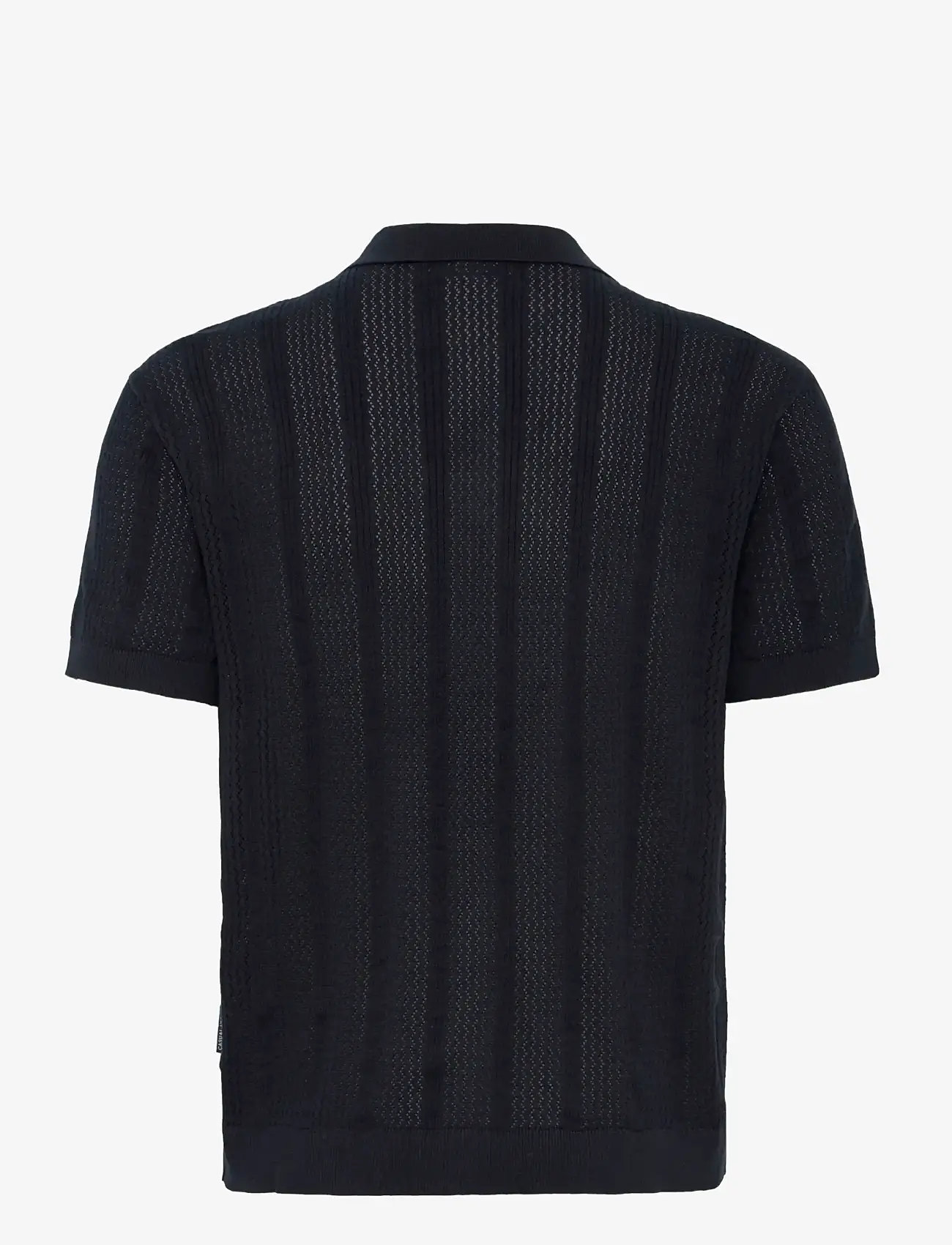 Casual Friday - CFANSNES KNIT - gestrickte polohemden - dark navy - 1