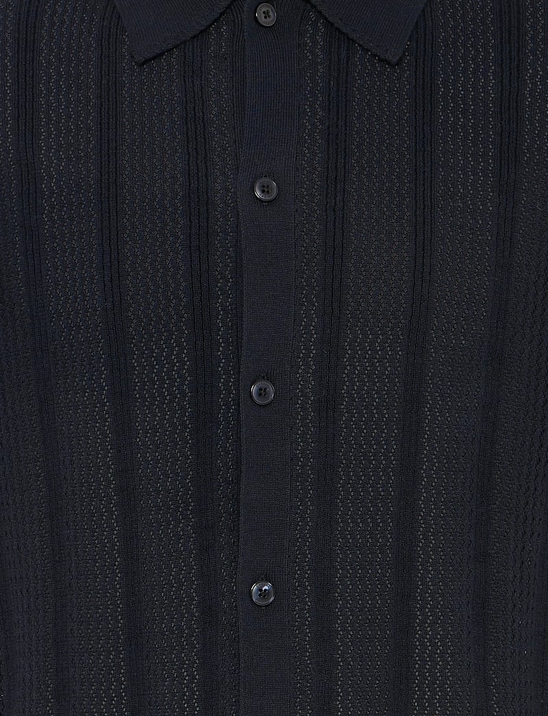 Casual Friday - CFANSNES KNIT - gestrickte polohemden - dark navy - 2