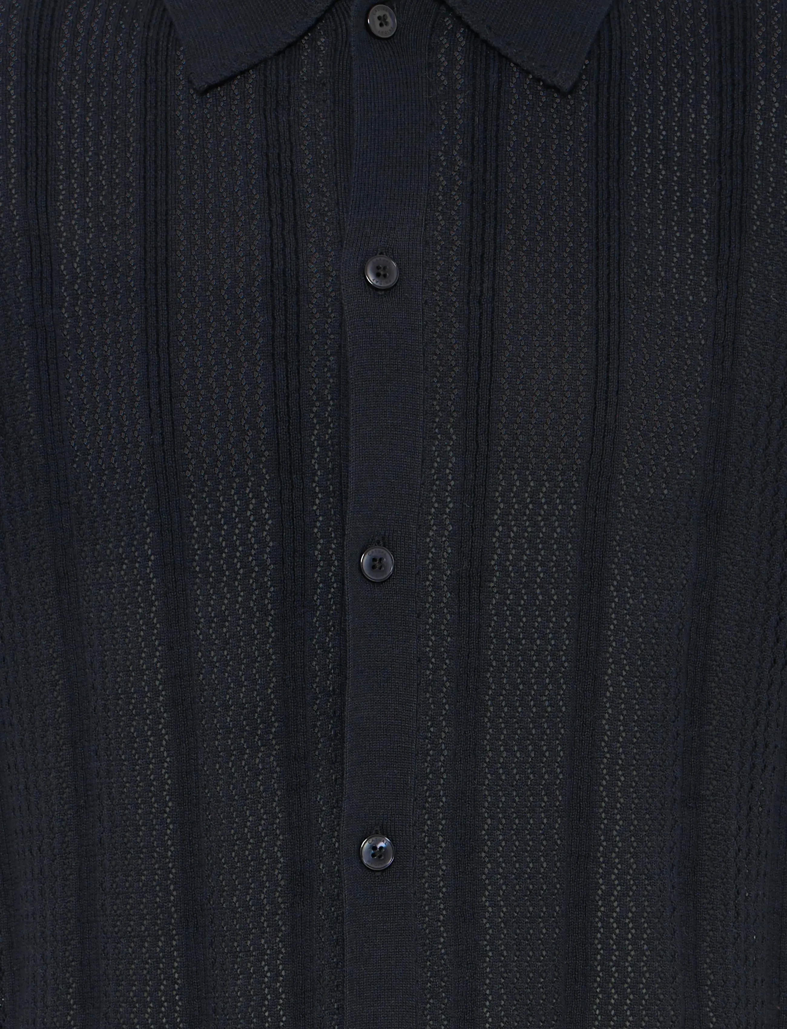 Casual Friday - CFANSNES KNIT - kurzärmelig - dark navy - 2