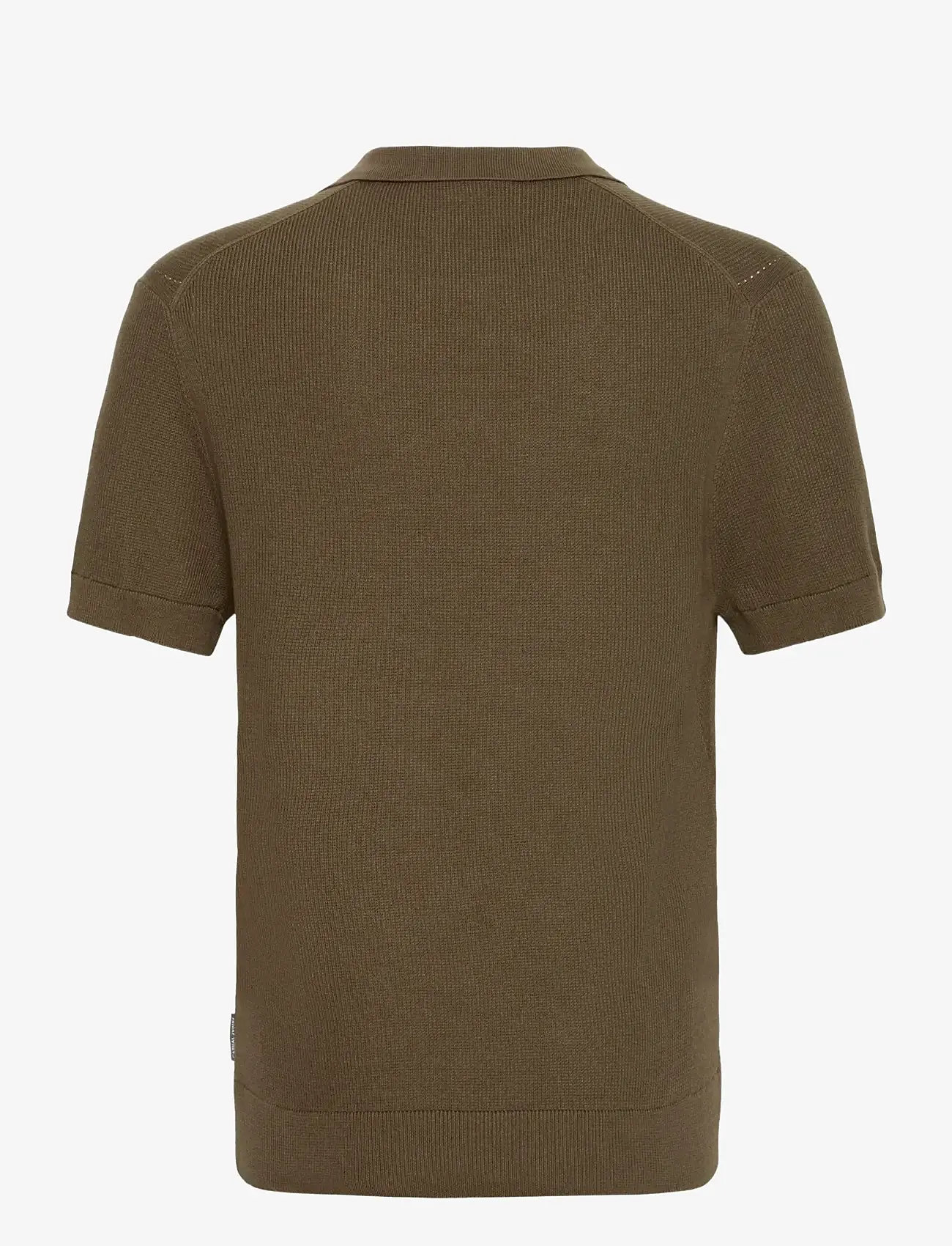 Casual Friday - CFMOSVIK 0265 KNIT - gestrickte polohemden - wren - 2