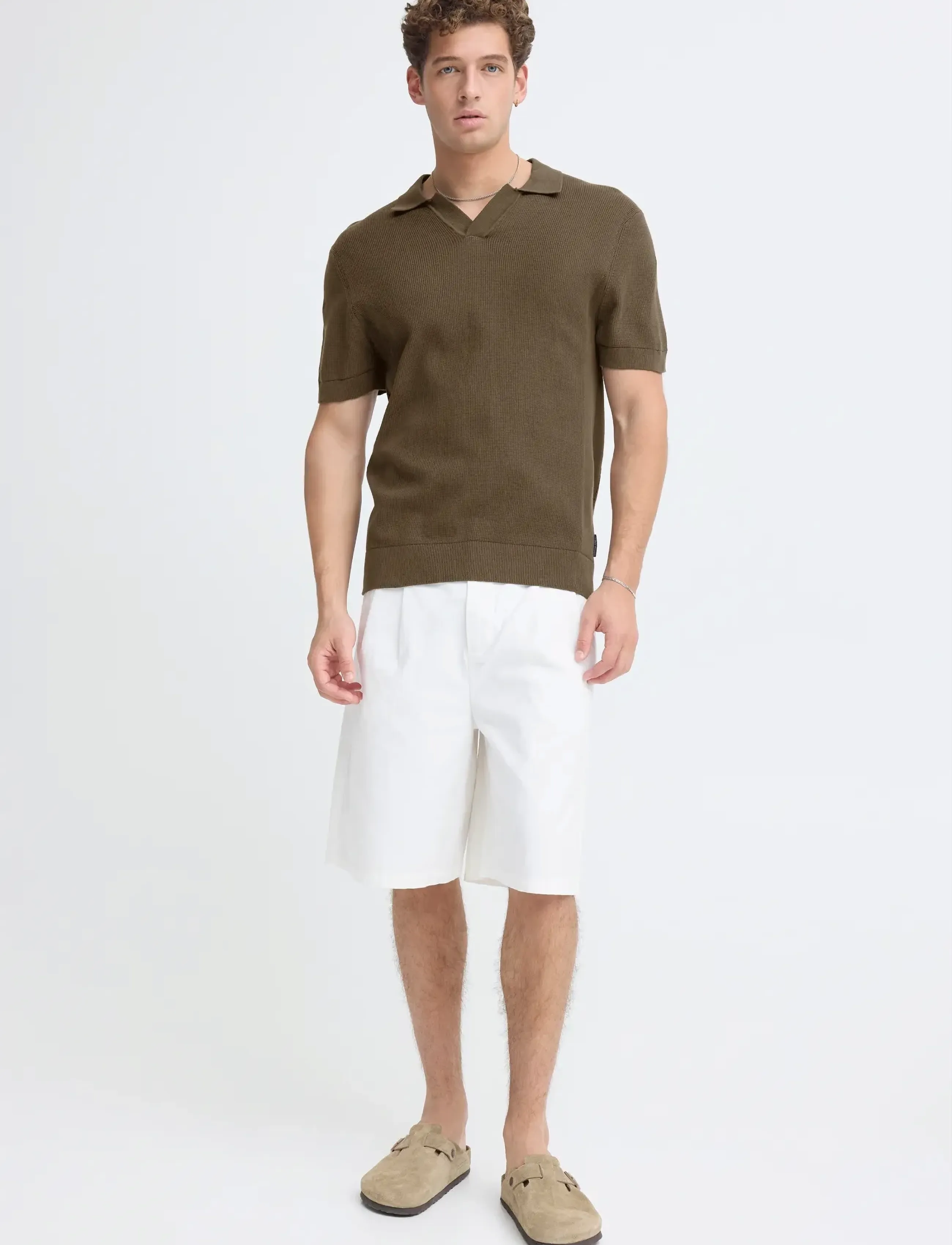 Casual Friday CFMOSVIK 0265 KNIT - Looks for less - WREN / khaki/green