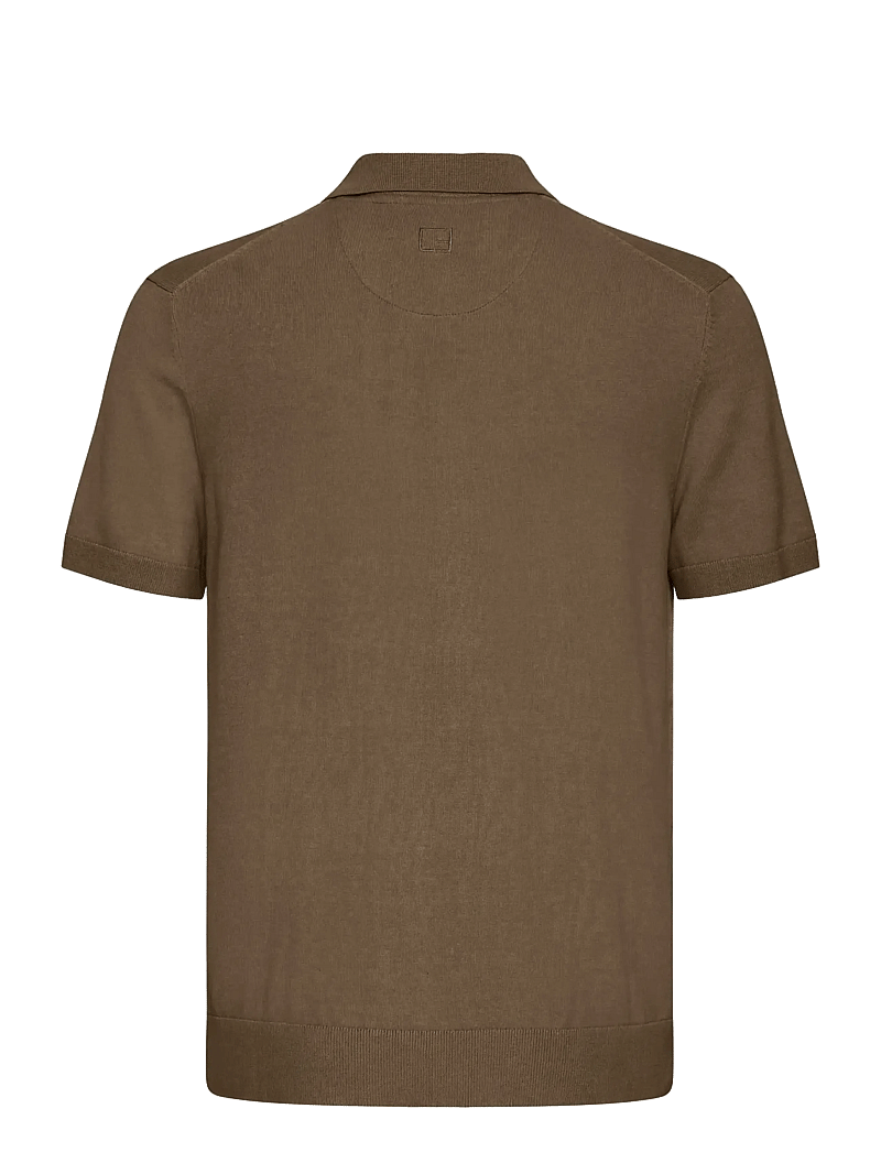 Casual Friday - CFLOKA 0266 KNIT - gestrickte polohemden - wren - 1