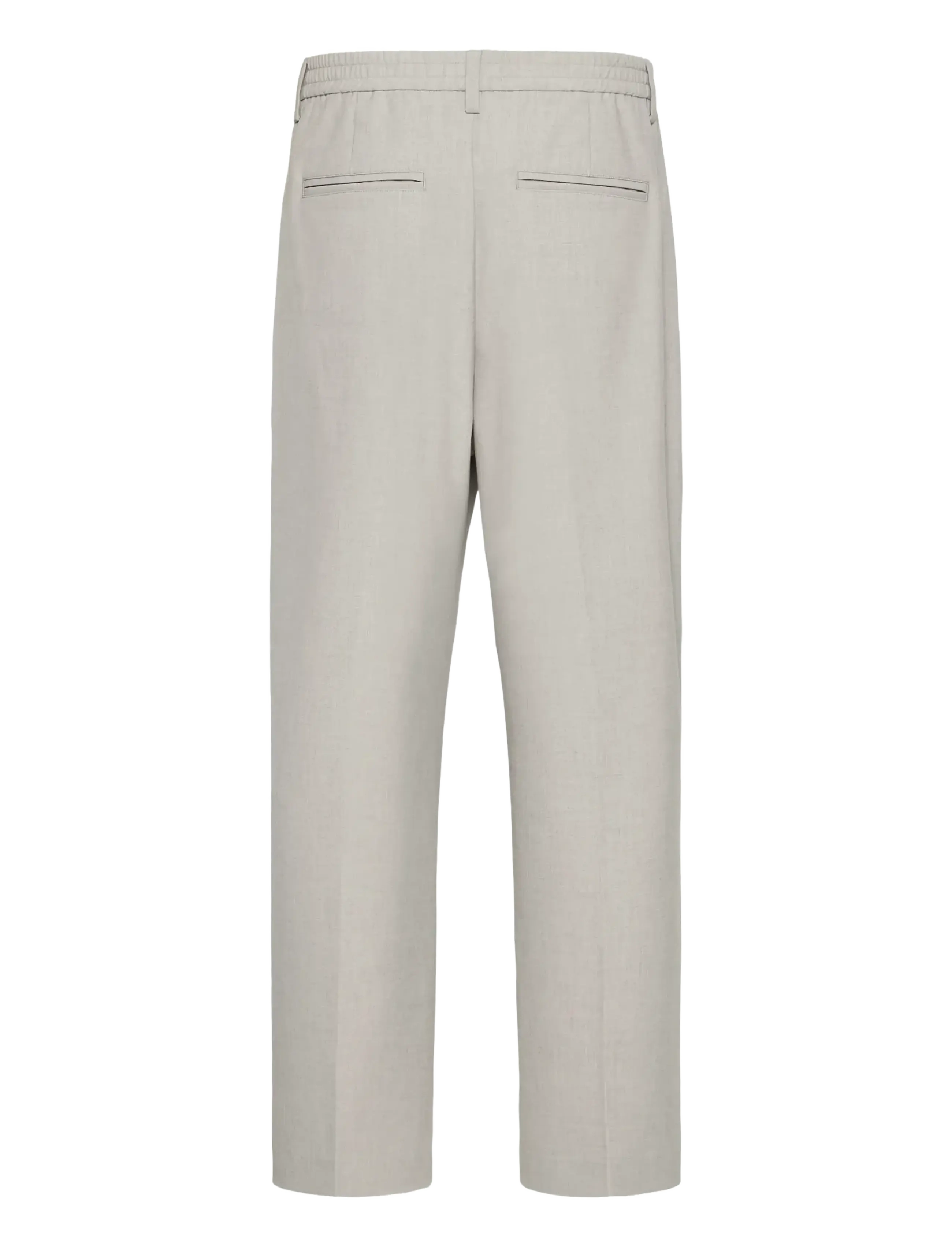 Casual Friday - CFGRANT 0275 WIDE PANTS - anzugshosen - plaza taupe melange - 1