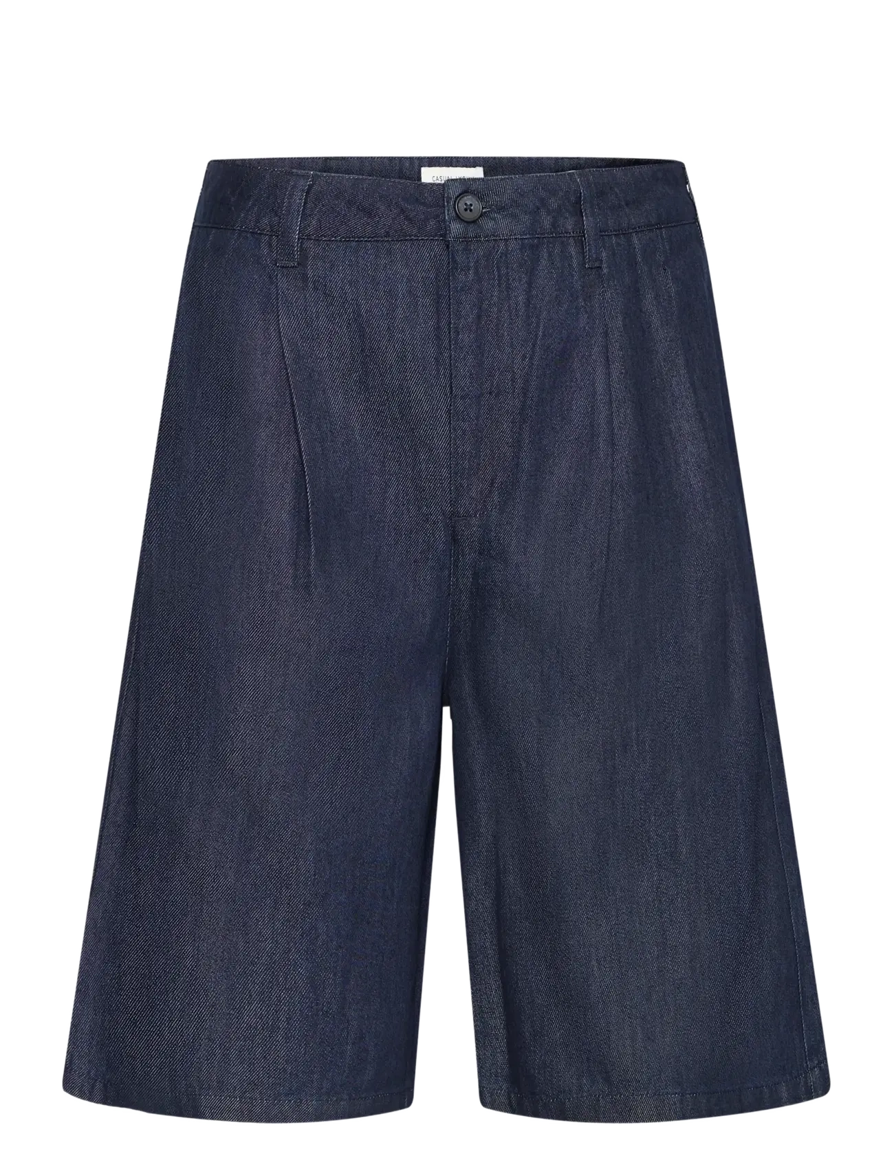 Casual Friday CFFORSBERG DENIM SHORTS - Casual Friday - 200444 UNWASHED BLUE DENIM / navy