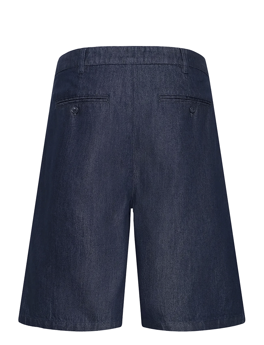Casual Friday - CFFORSBERG DENIM SHORTS - jeansshorts - 200444 unwashed blue denim - 2