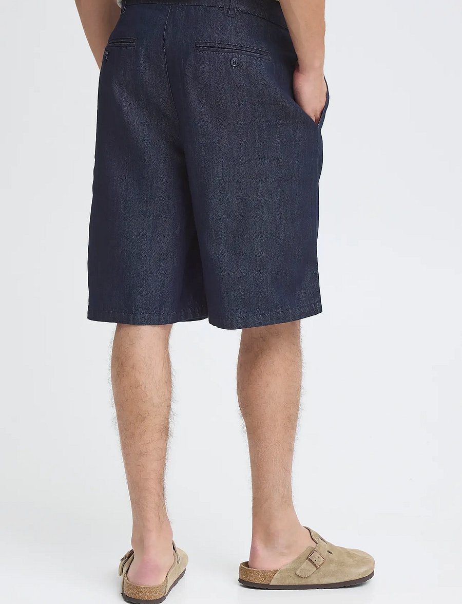 Casual Friday - CFFORSBERG DENIM SHORTS - jeansshorts - 200444 unwashed blue denim - 5