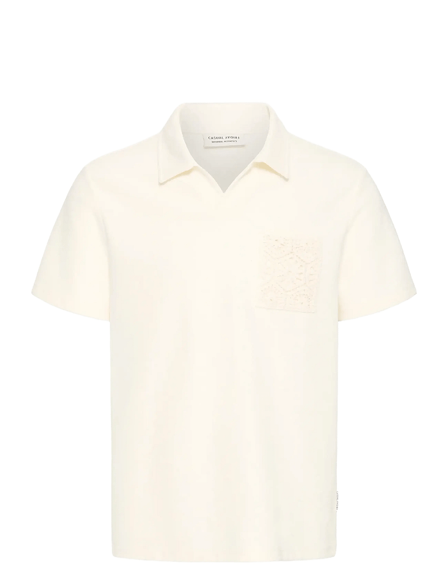 Casual Friday - CFELVERUM 0280 POLO - kortærmede poloer - marshmallow - 1