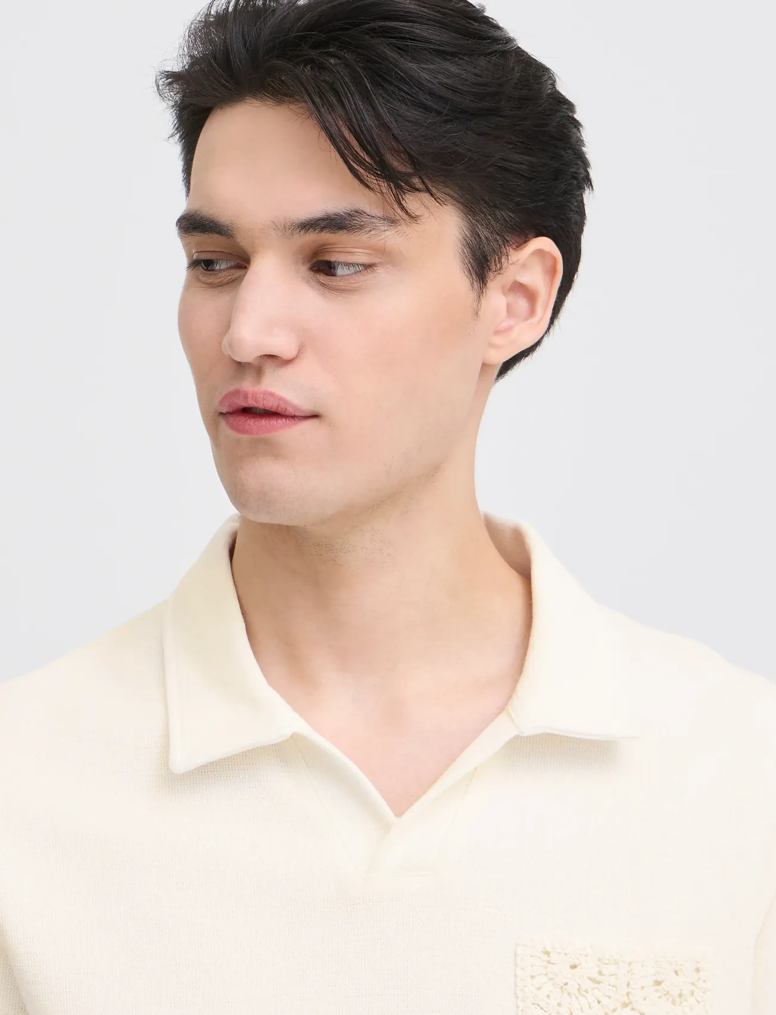 Casual Friday Cfelverum 0280 Polo, L, Polos, Creme - Short-sleeved, Männerswear