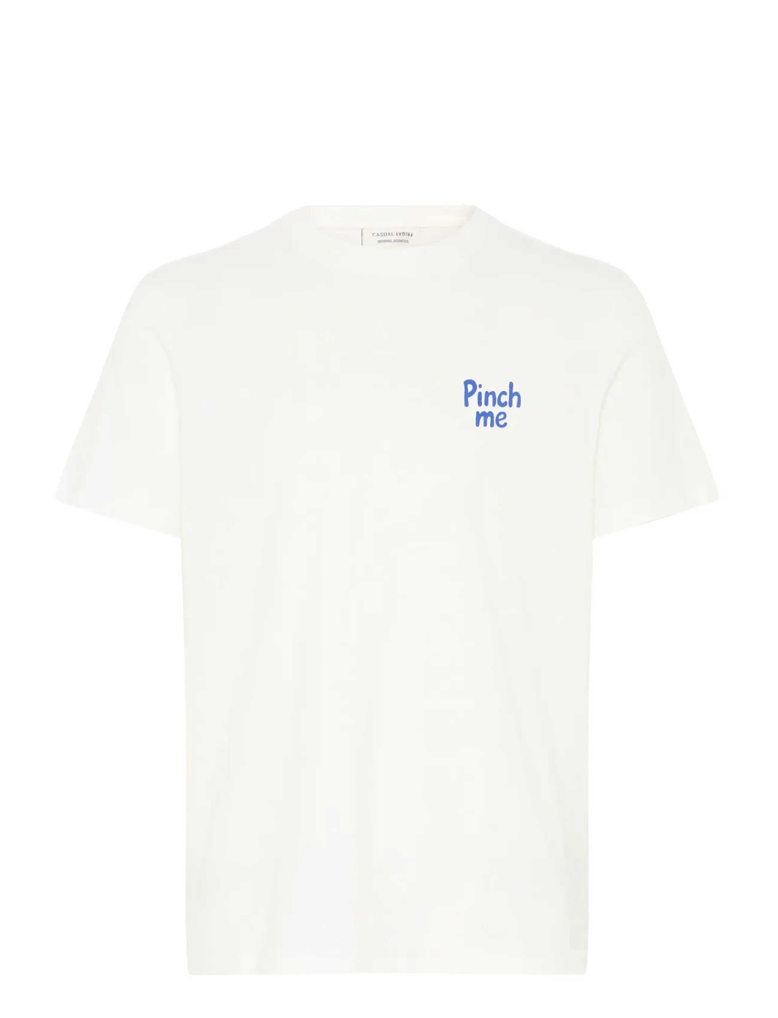 Casual Friday CFOKSVOLL 0281 T-SHIRT - Casual Friday - SNOW WHITE WITH SURF THE WEB / white