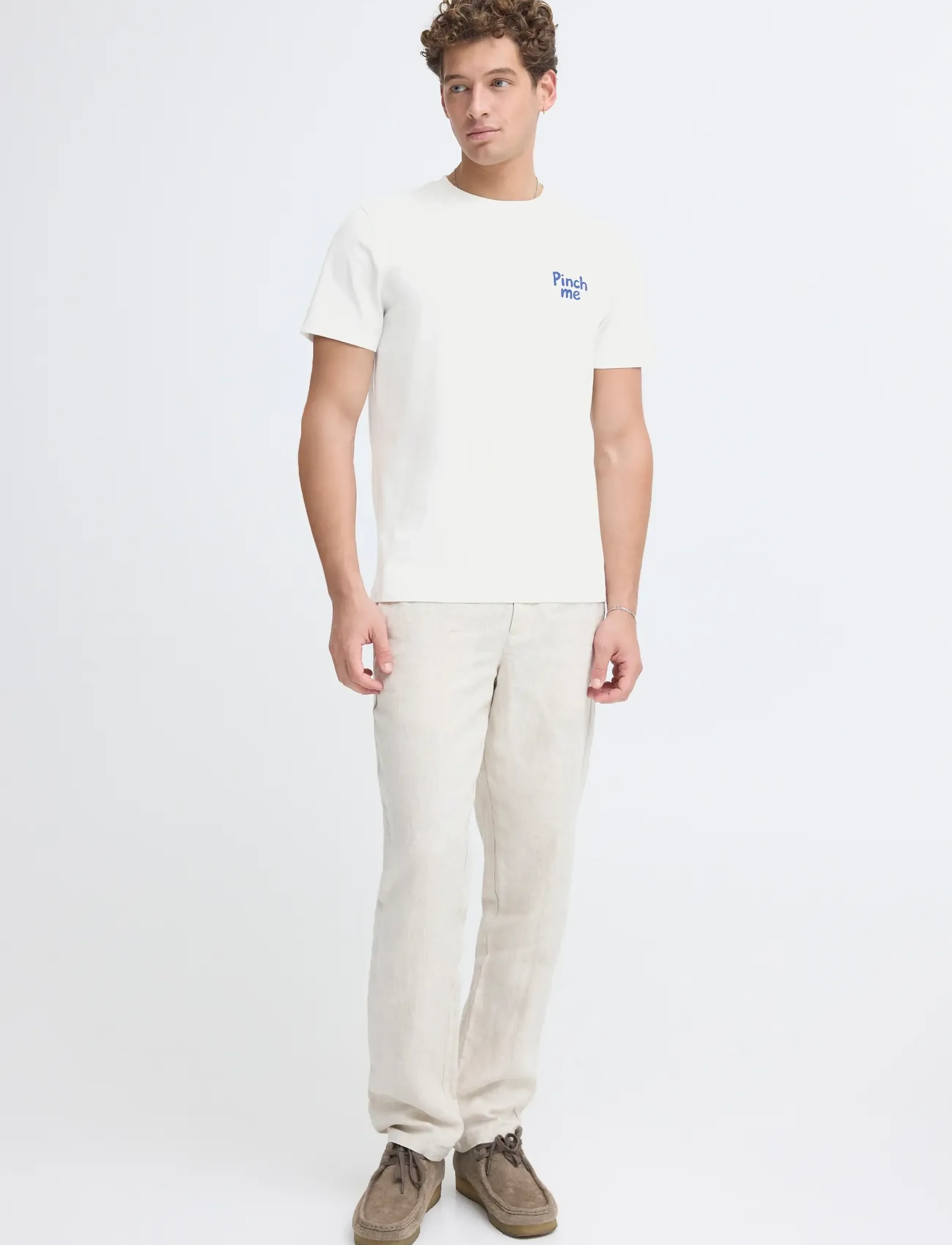 Casual Friday - CFOKSVOLL 0281 T-SHIRT - t-shirts à manches courtes - snow white with surf the web - 5