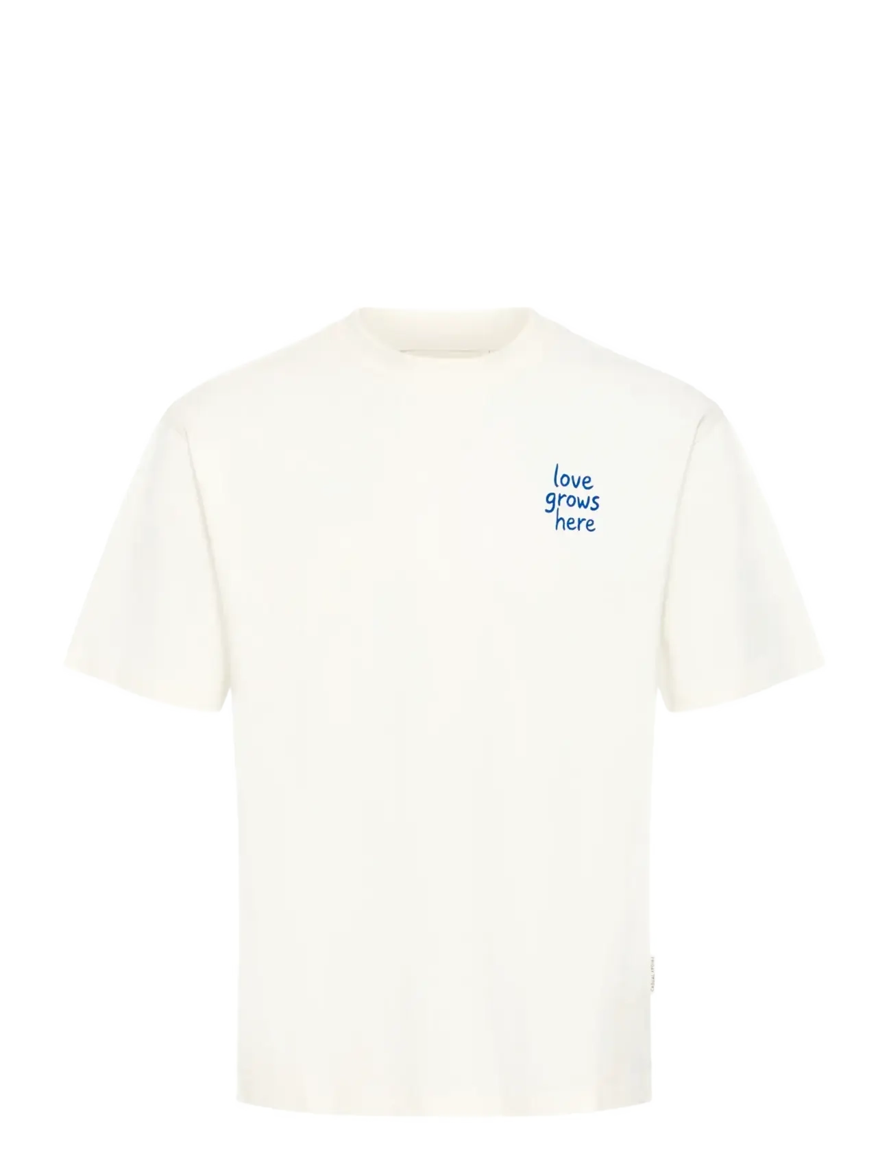 Casual Friday CFSØTOPTE 0284 T-SHIRT - Looks for less - SNOW WHITE / cream