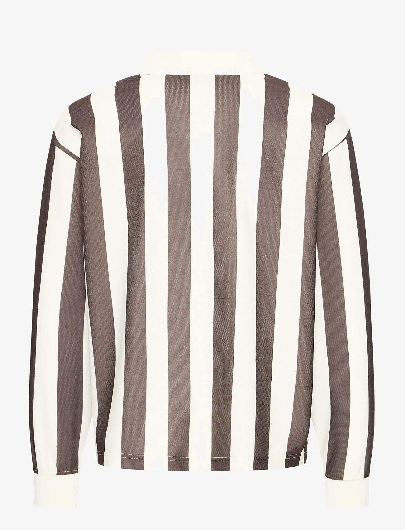 Casual Friday - CFMESINGE 0277 SWEAT - gestrickte polohemden - wren with marshmallow stripe - 1