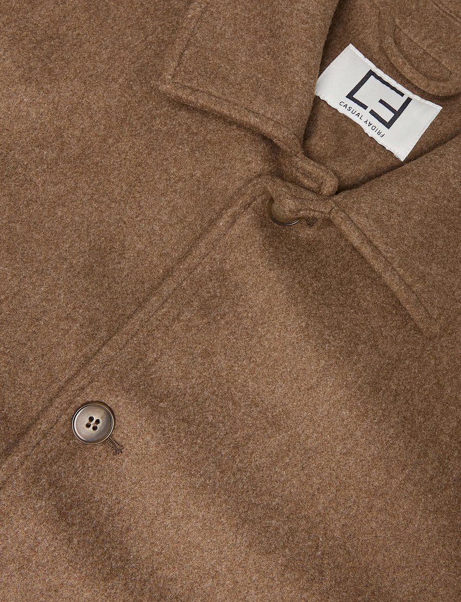 Casual Friday - CFHERSNAP 0294 OUTERWEAR - leichte mäntel - sepia - 2